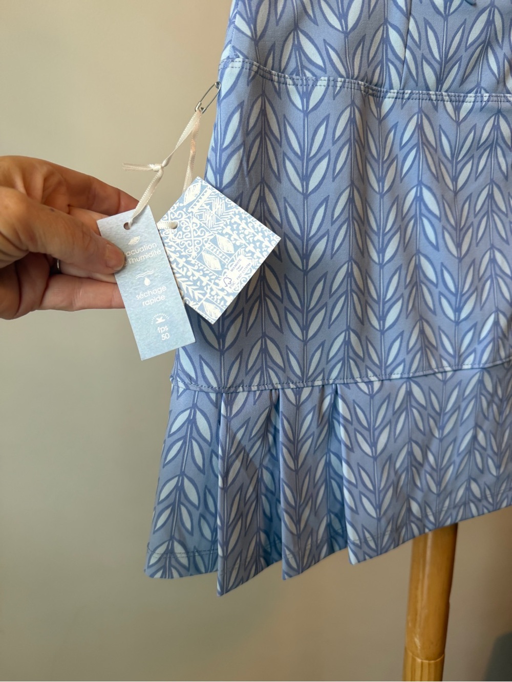Sigrid Olsen Golf Tennis Skirt NEW Size XS Athletic Skort Performance Fabric - Picture 3 of 9